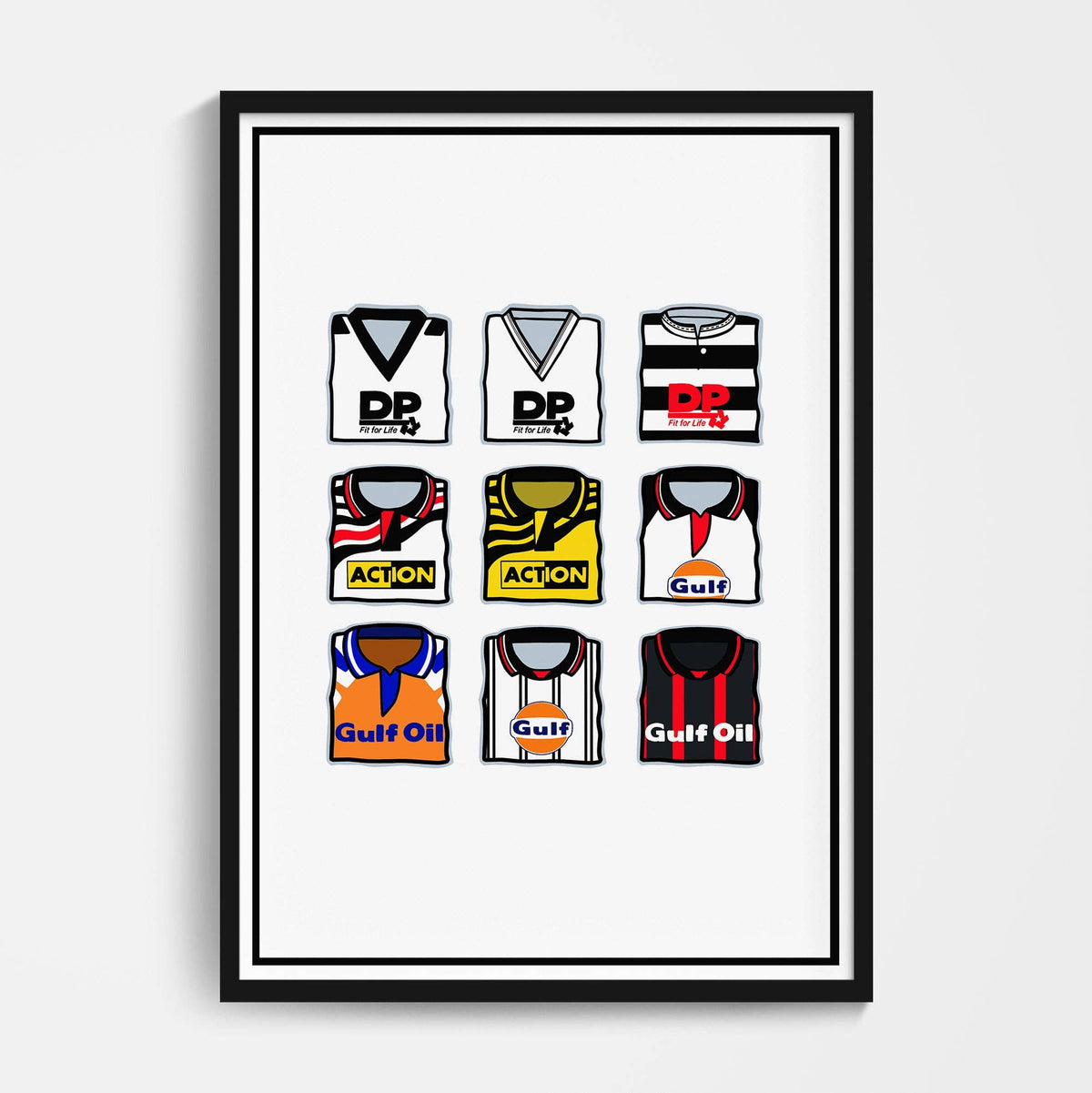 Swansea Shirts Through the Years