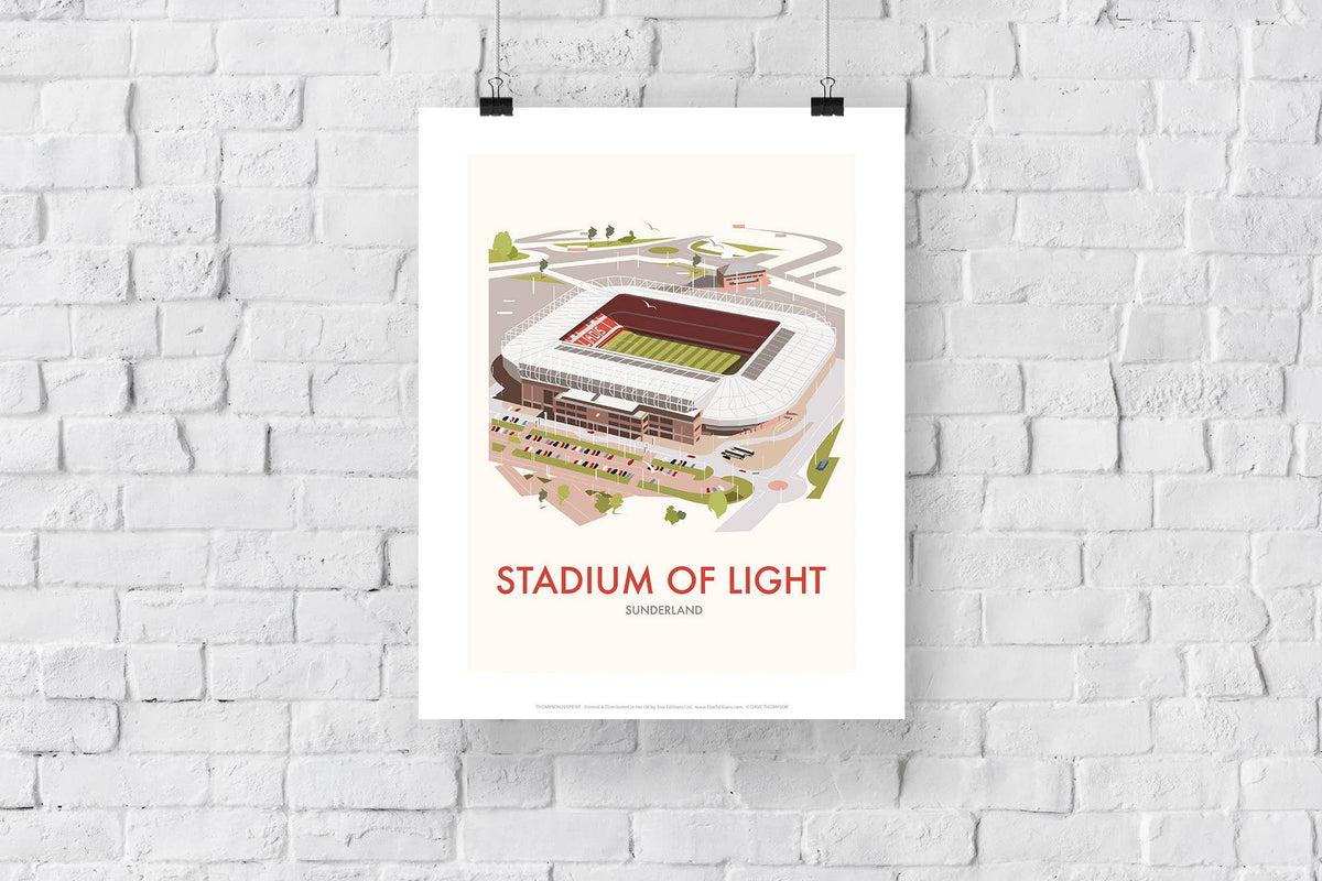 Stadium Of Light, Sunderland Art Print