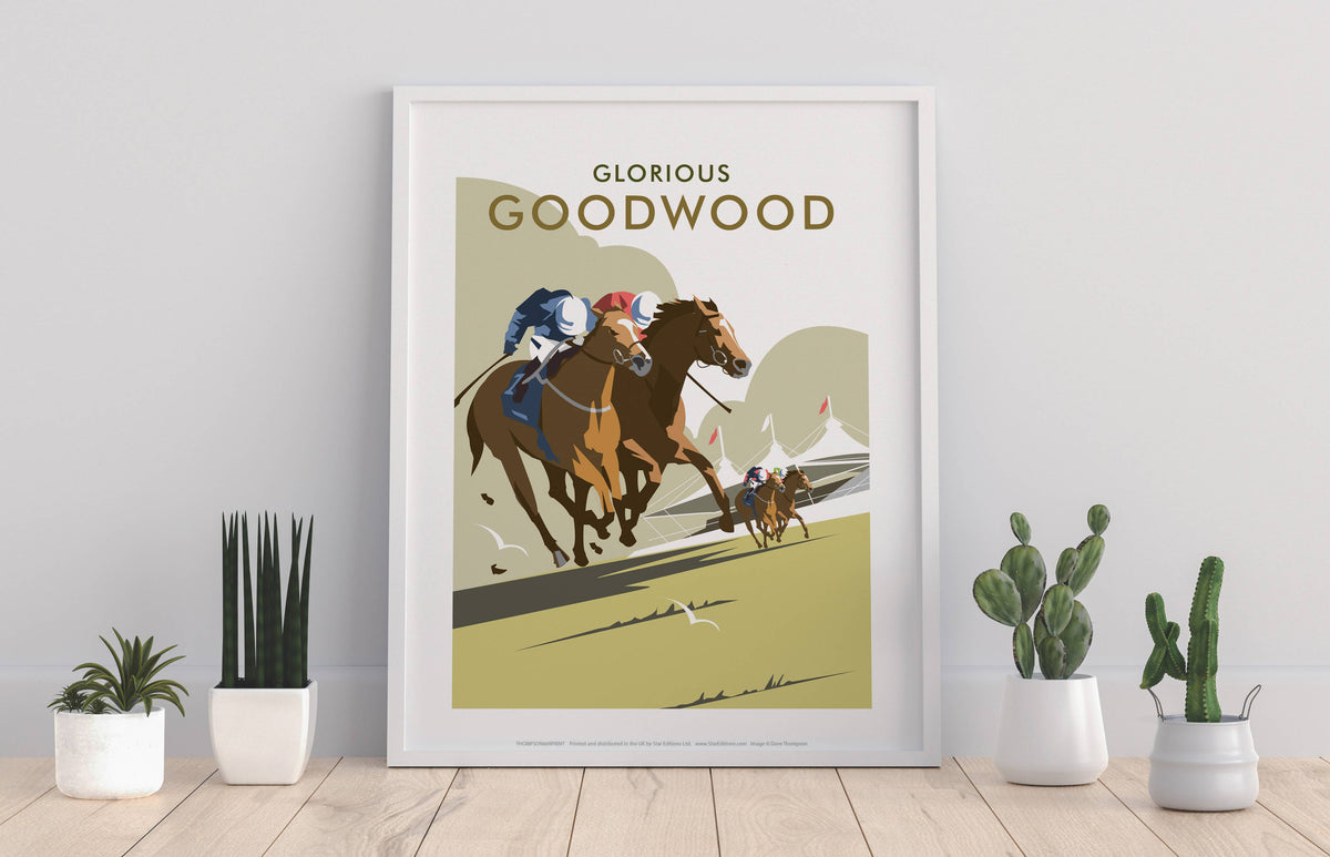 Glorious Goodwood Art Print