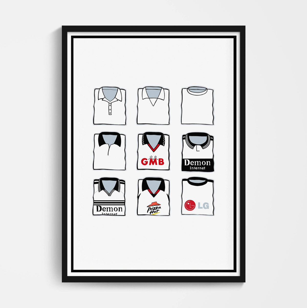 Fulham Shirts Through the Years