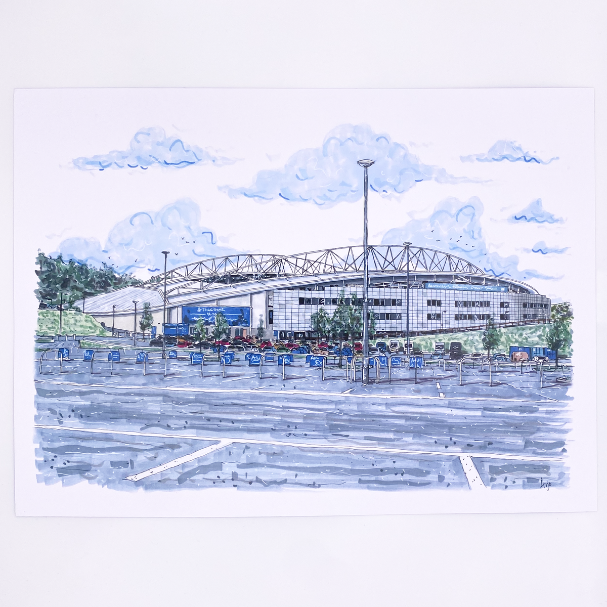 Brighton and Hove Albion Amex Stadium Print