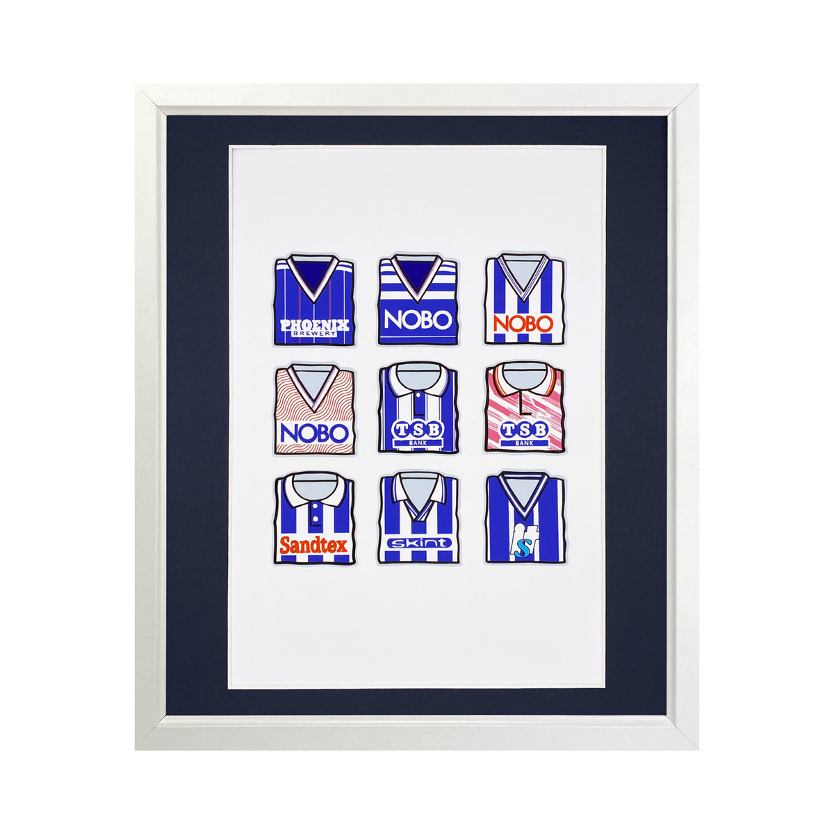 Brighton & Hove Albion Shirts Through the Years