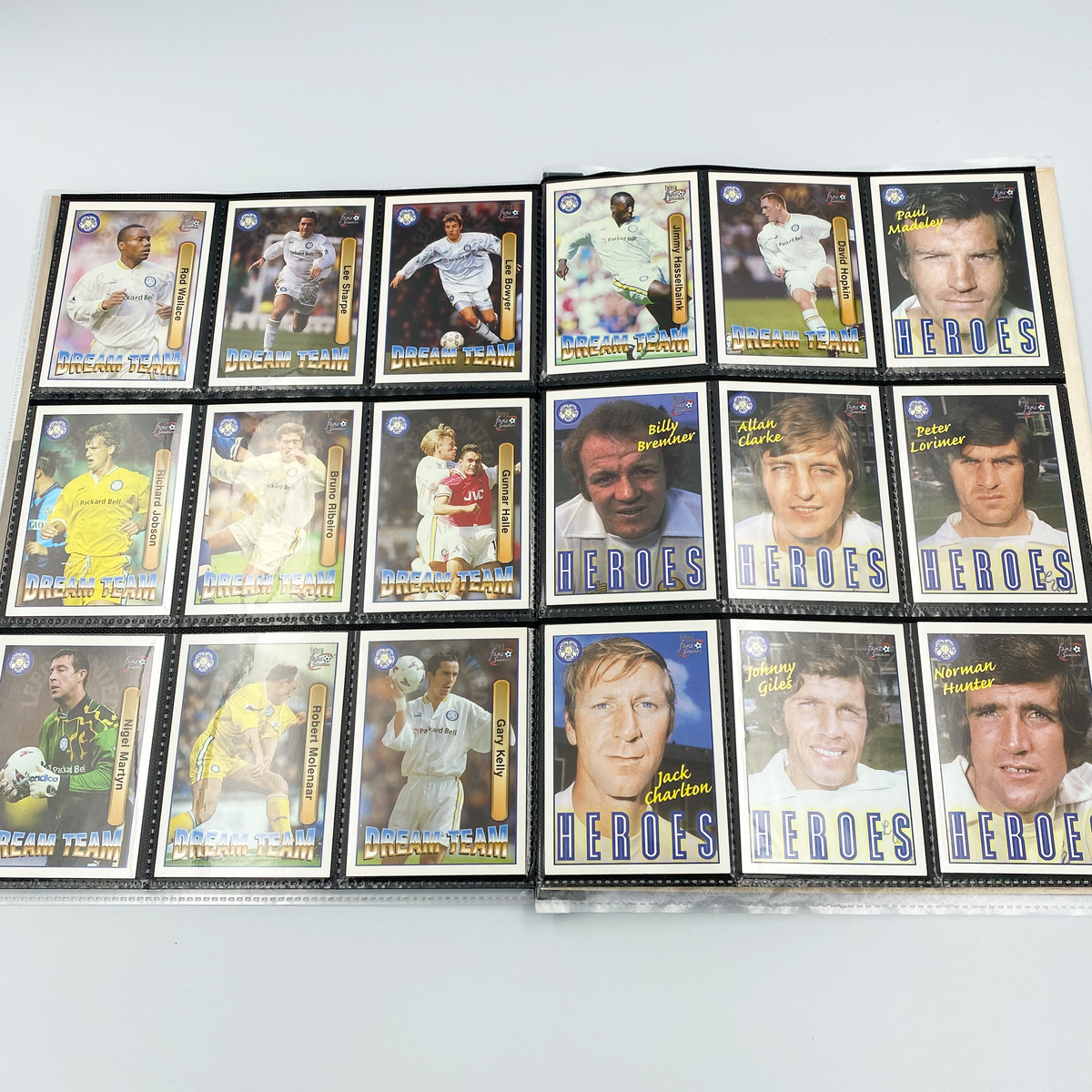 Leeds United 1998 Futera Fans' Selection Collector Card Album | Complete Set (Missing Special Editions)