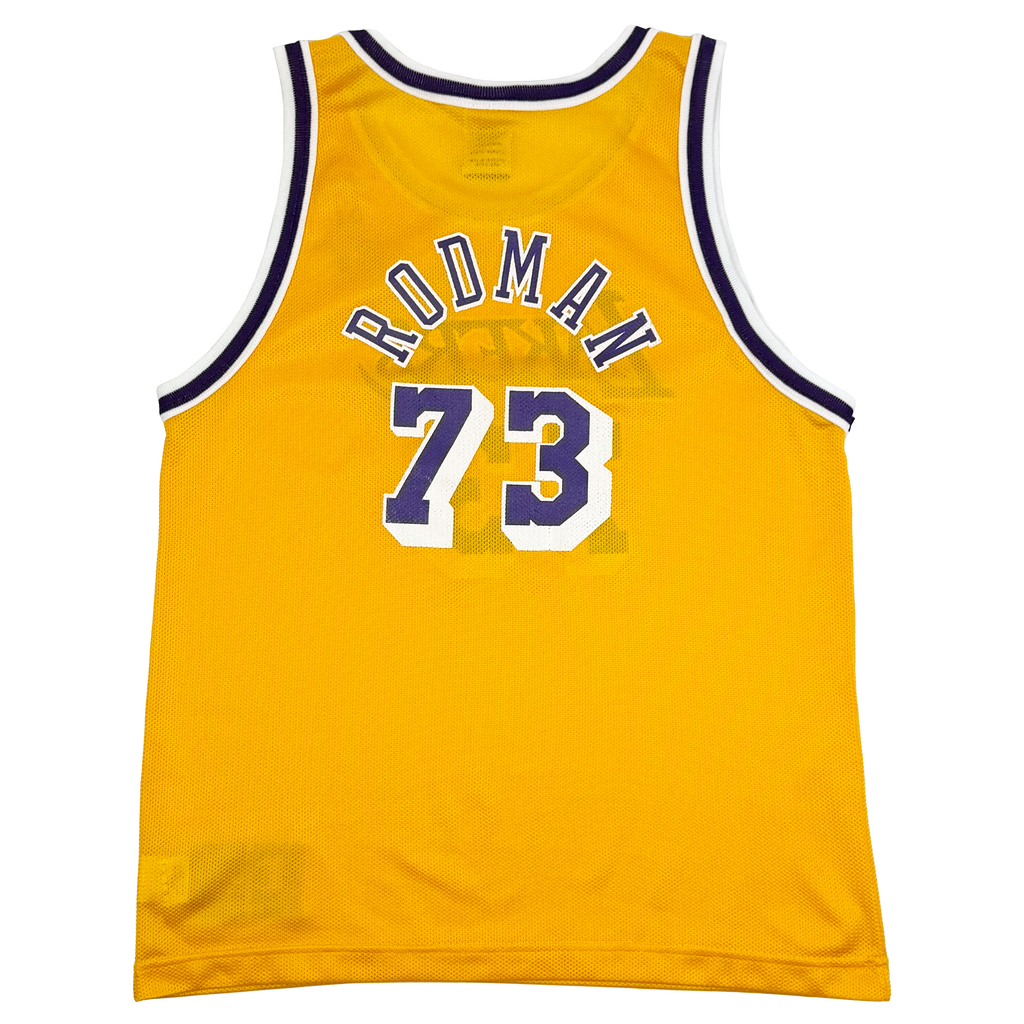 Los Angeles Lakers Home Champion Vest - Rodman 73 | 14-15 Years