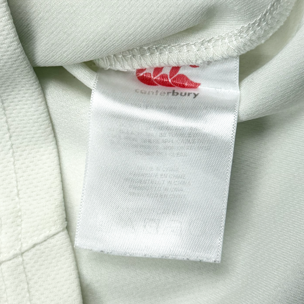 Canterbury White Cricket Polo Shirt | 11-12 Years