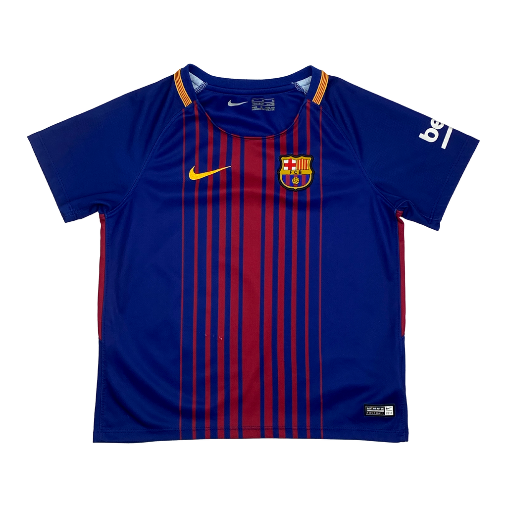FC Barcelona Home (2017-18) - Suarez 9 | 5-6 Years