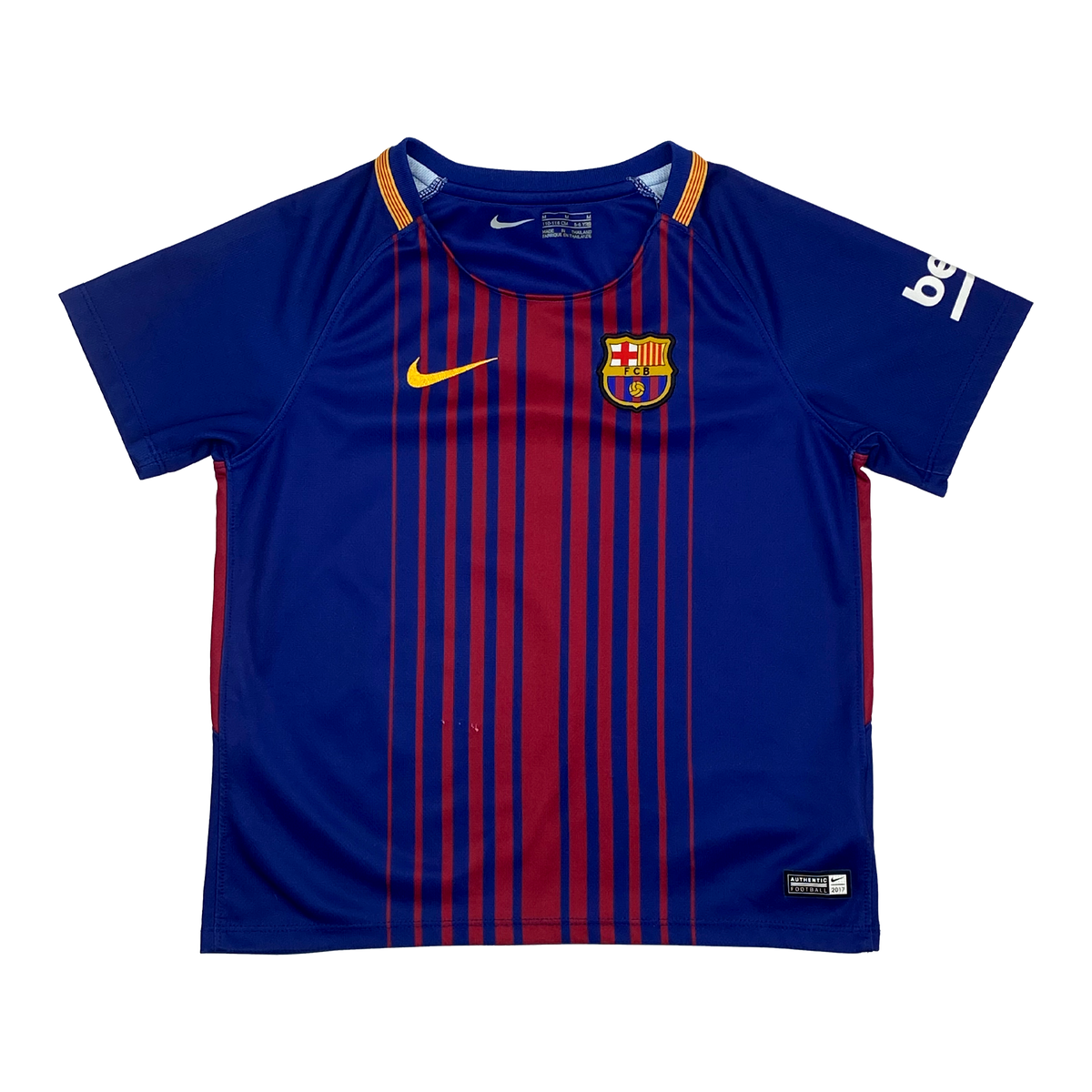 FC Barcelona Home (2017-18) - Suarez 9 | 5-6 Years
