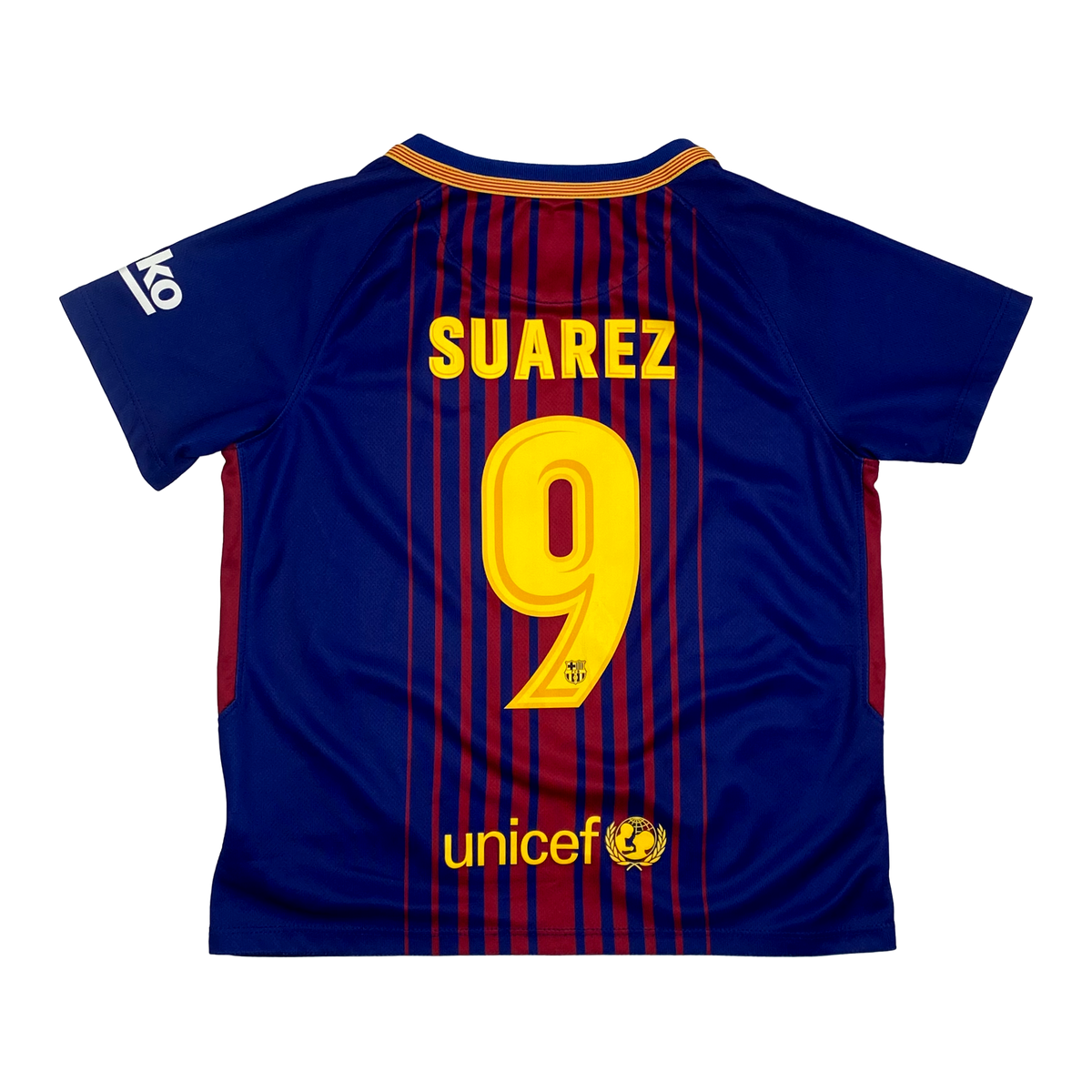 FC Barcelona Home (2017-18) - Suarez 9 | 5-6 Years