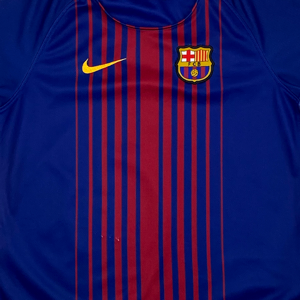 FC Barcelona Home (2017-18) - Suarez 9 | 5-6 Years