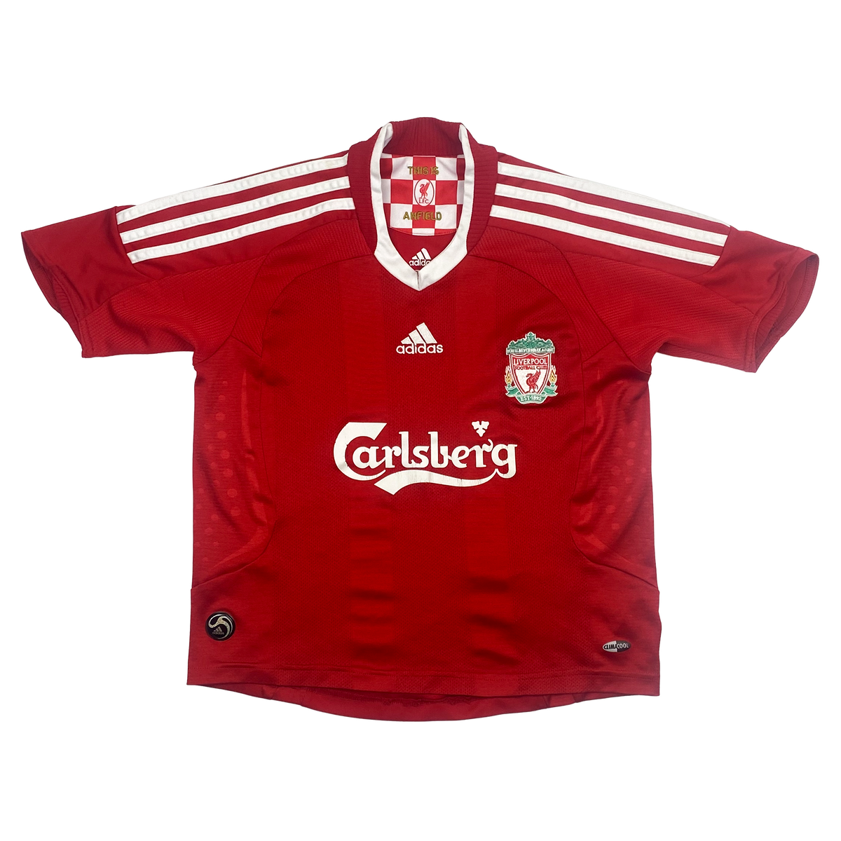 Liverpool Home Shirt (2008-10) | 7-8 Years