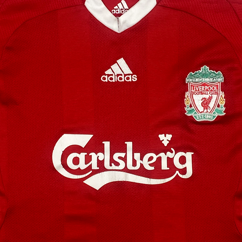 Liverpool Home Shirt (2008-10) | 7-8 Years