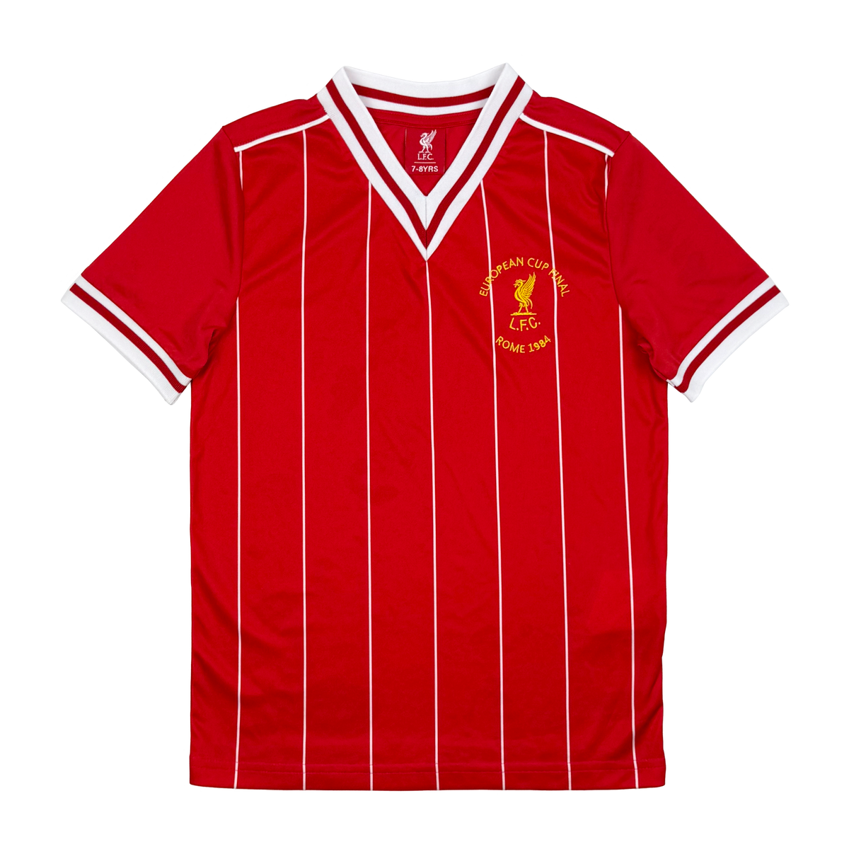 Liverpool 1984 European Cup Final Replica Shirt | 7-8 Years