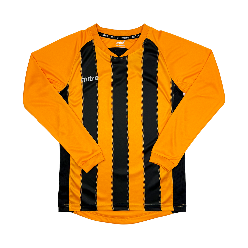 Amber and Black Mitre Long-Sleeve Template | 12-13 Years