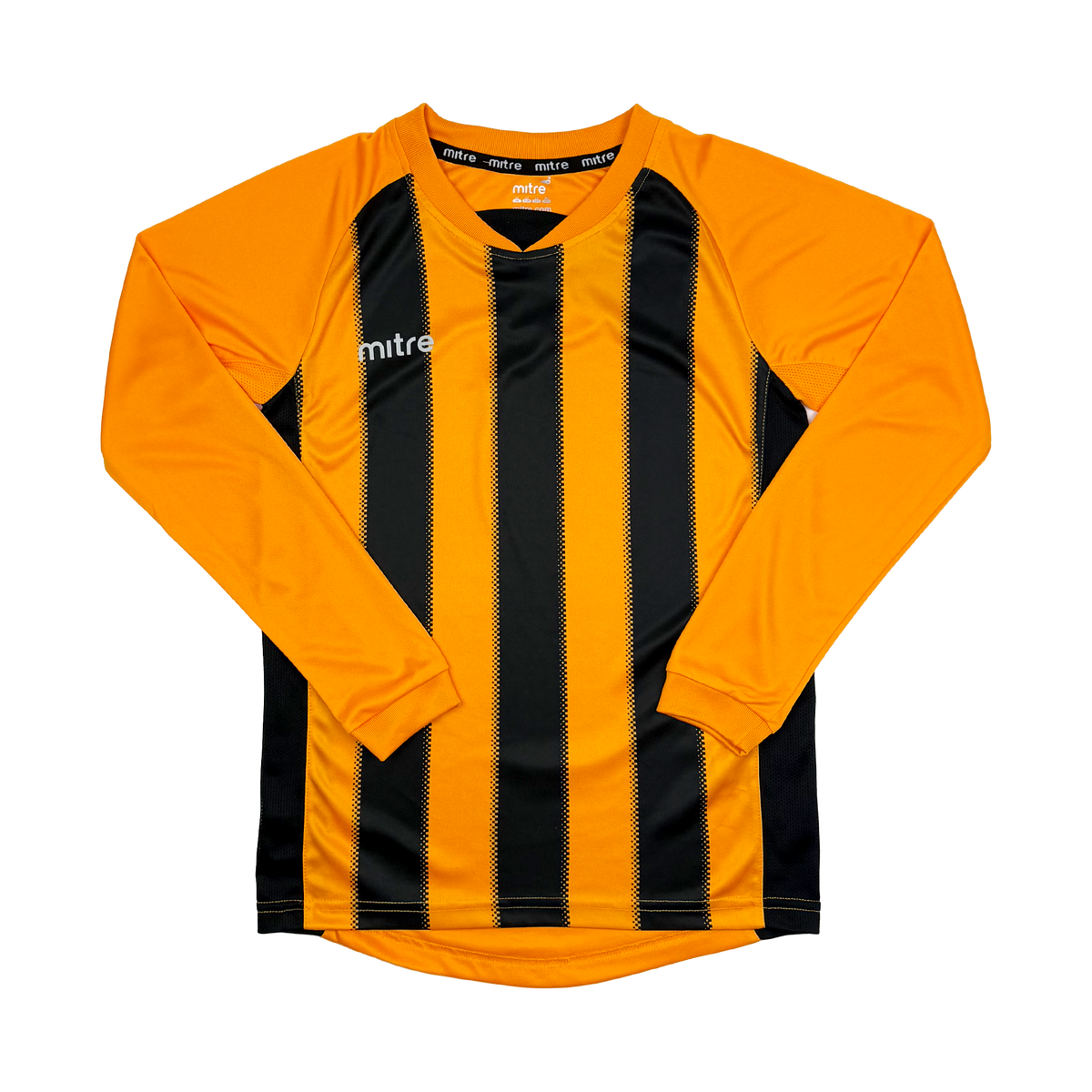 Amber and Black Mitre Long-Sleeve Template | 12-13 Years