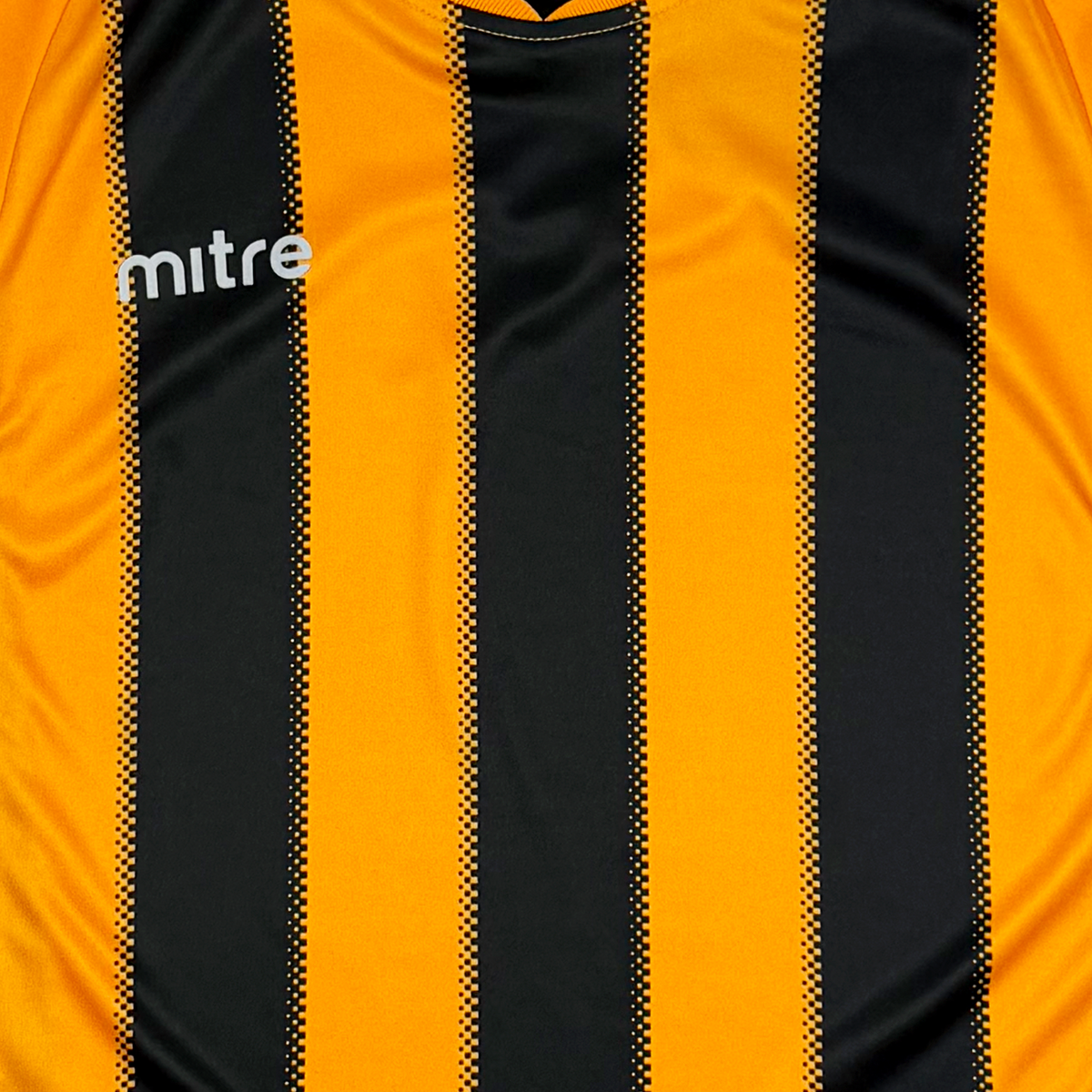 Amber and Black Mitre Long-Sleeve Template | 12-13 Years