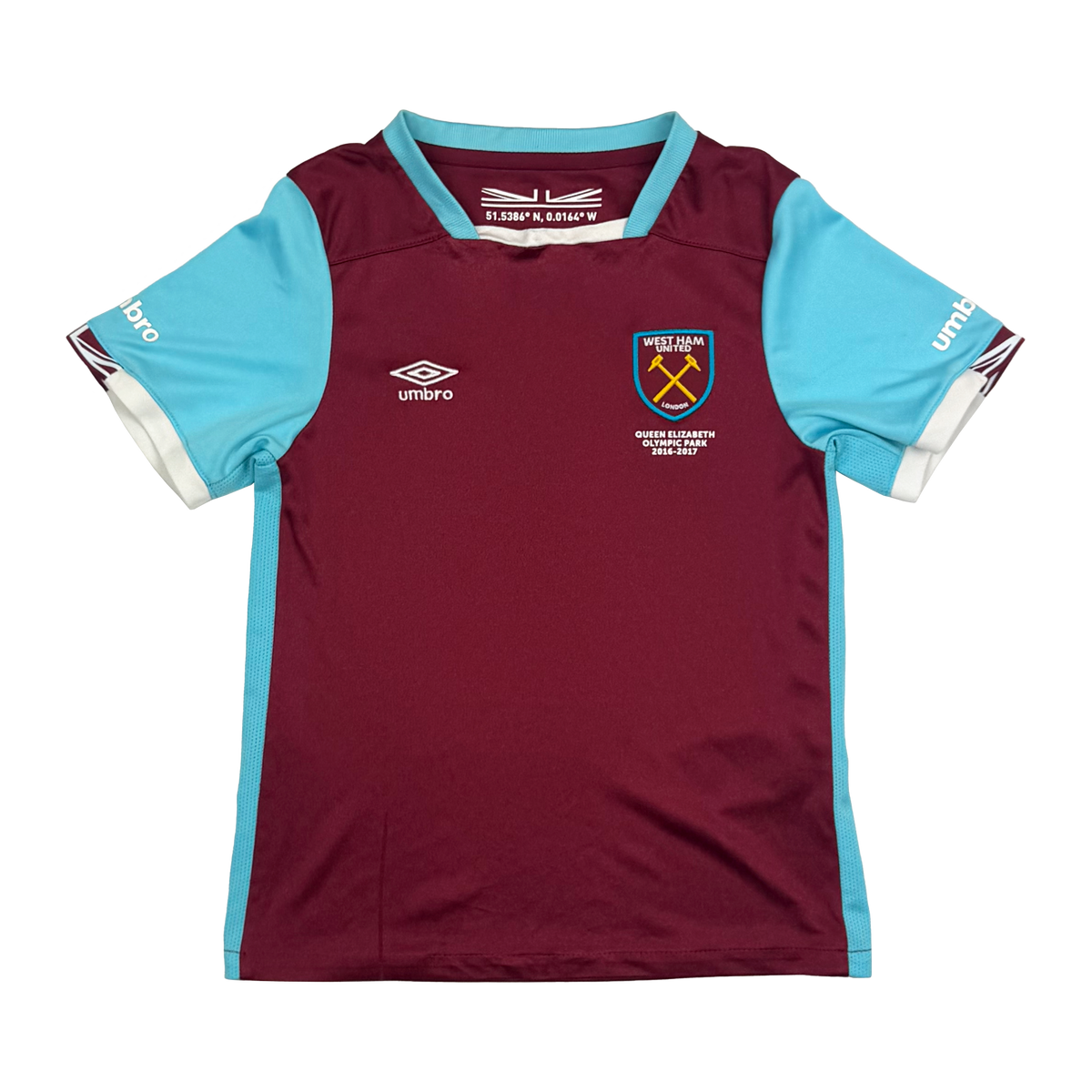 West Ham United Home Shirt (2016-17) | 6-7 Years