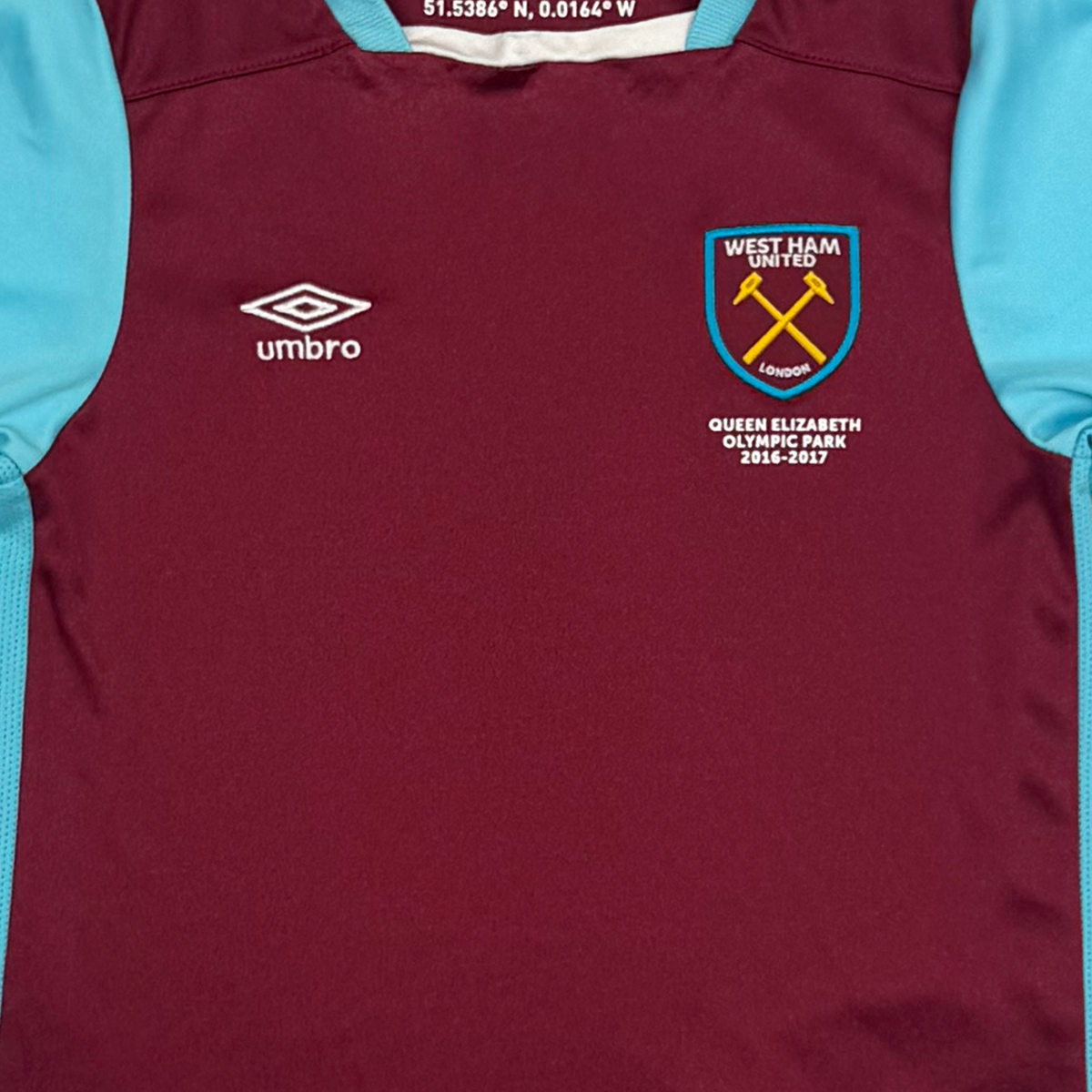 West Ham United Home Shirt (2016-17) | 6-7 Years