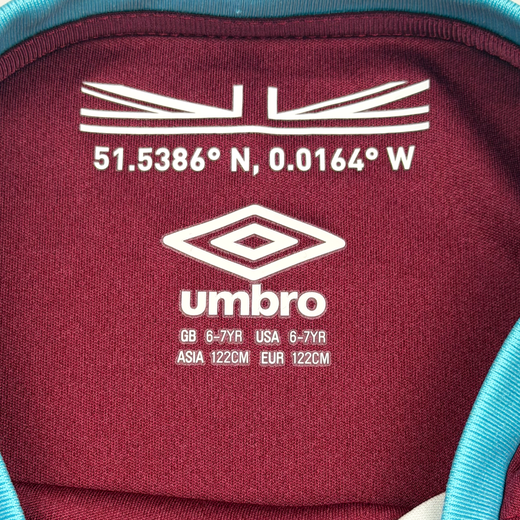 West Ham United Home Shirt (2016-17) | 6-7 Years
