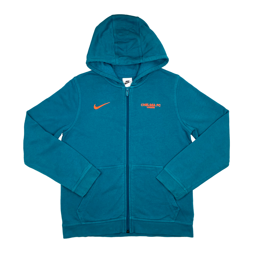 Chelsea FC London Hoodie Turquoise (2021-22) | 12-13 Years