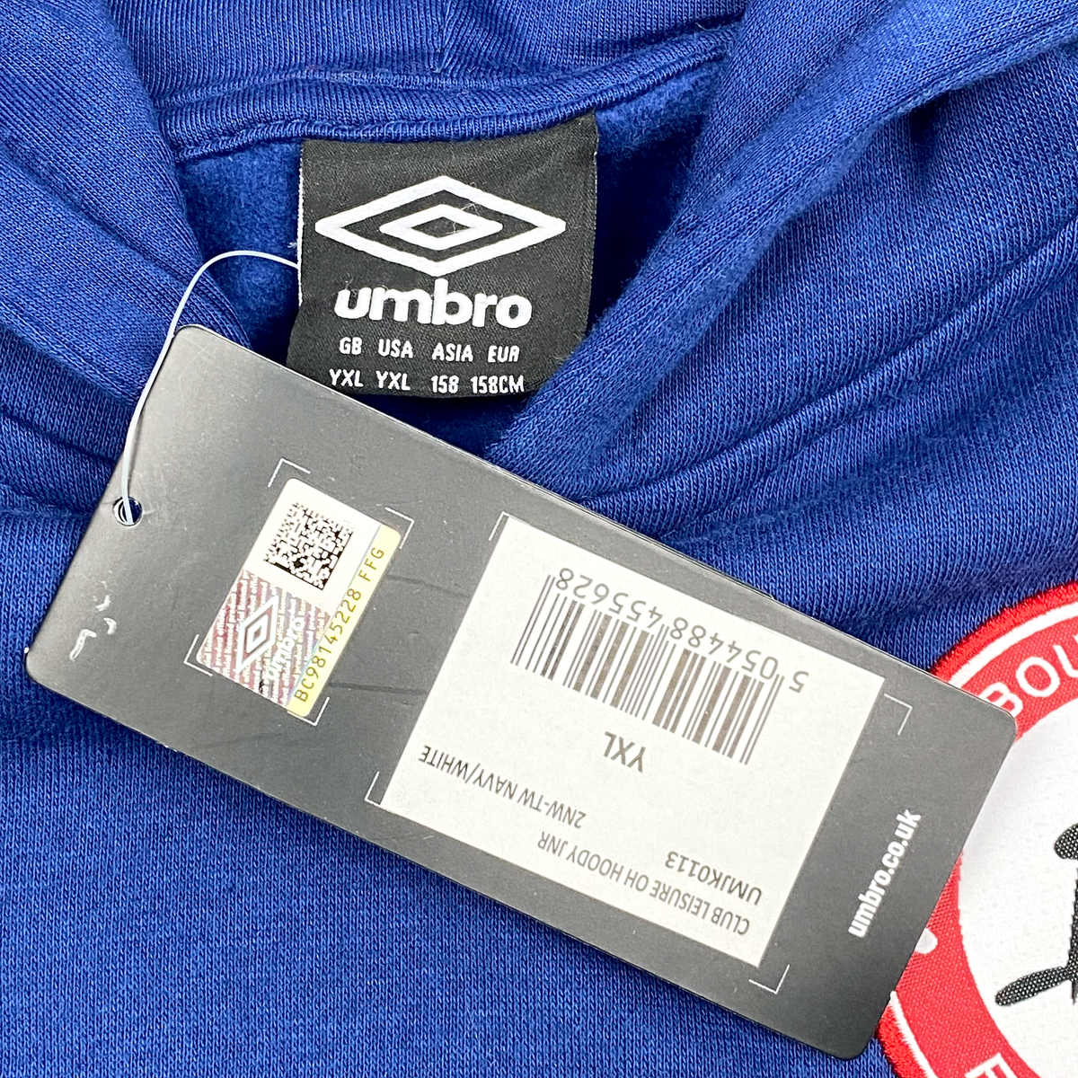 Eastbourne Borough Navy Blue Hoodie | 14-15 Years