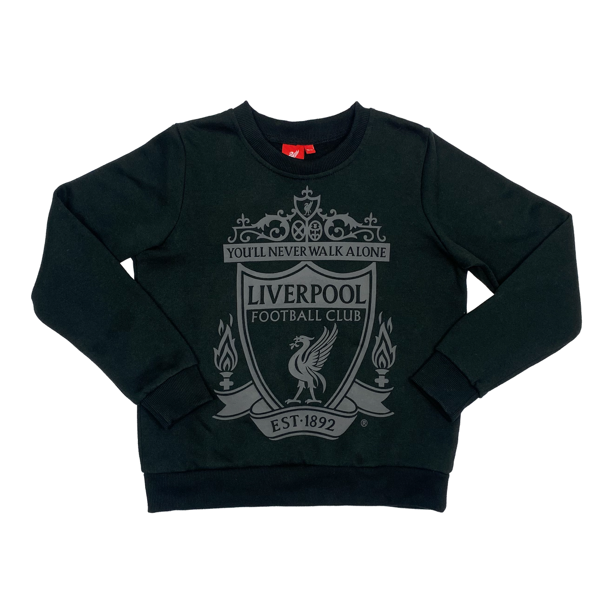Liverpool Black Sweatshirt | 10-11 Years