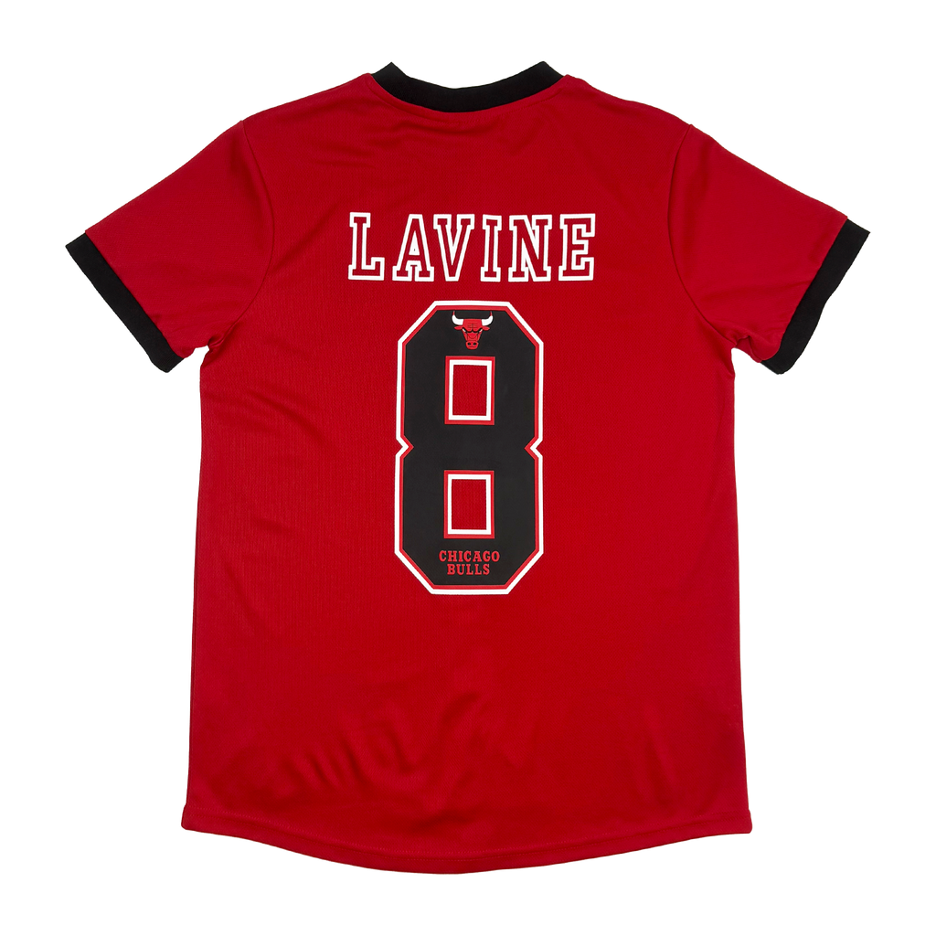 Chicago Bulls Baseball Style Shirt - Lavine 8 | 12-13 Years
