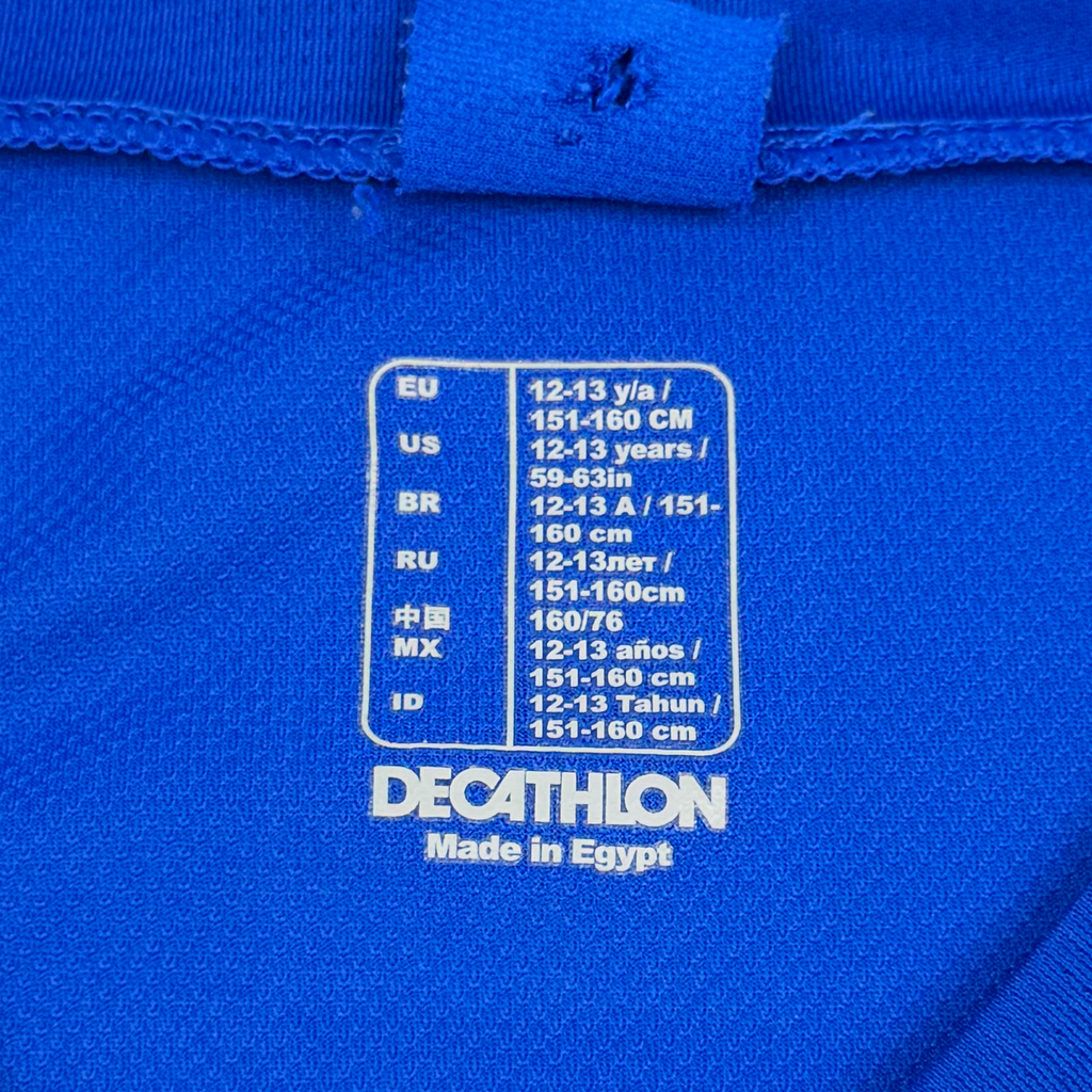 KIPSTA Blue Training Shirt | 12-13 Years