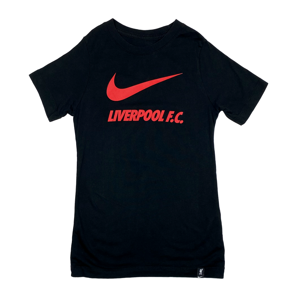Liverpool T-Shirt Black | 9-10 Years