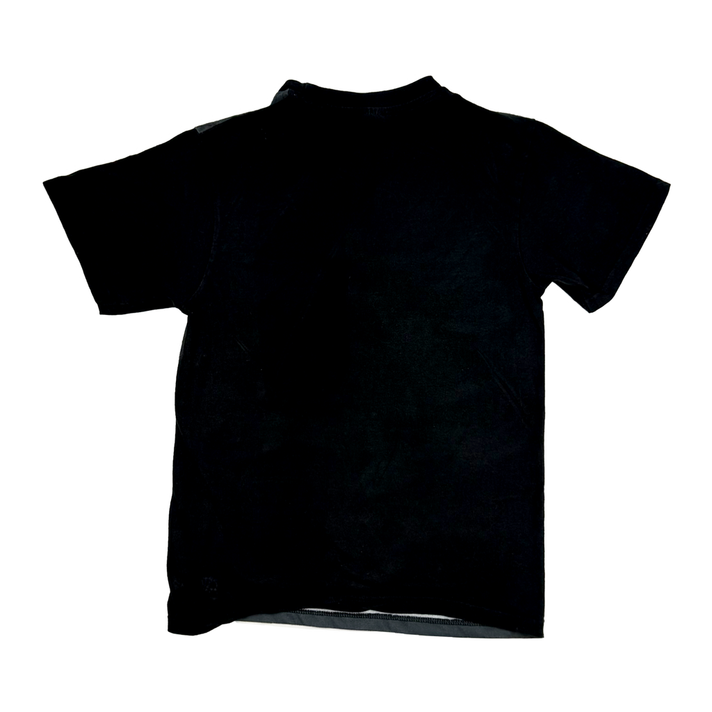 Manchester United Black Large Crest T-Shirt | 12-13 Years