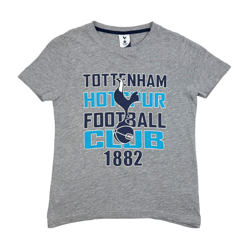 Tottenham Hotspur Grey Graphic T-Shirt | 9-10 Years