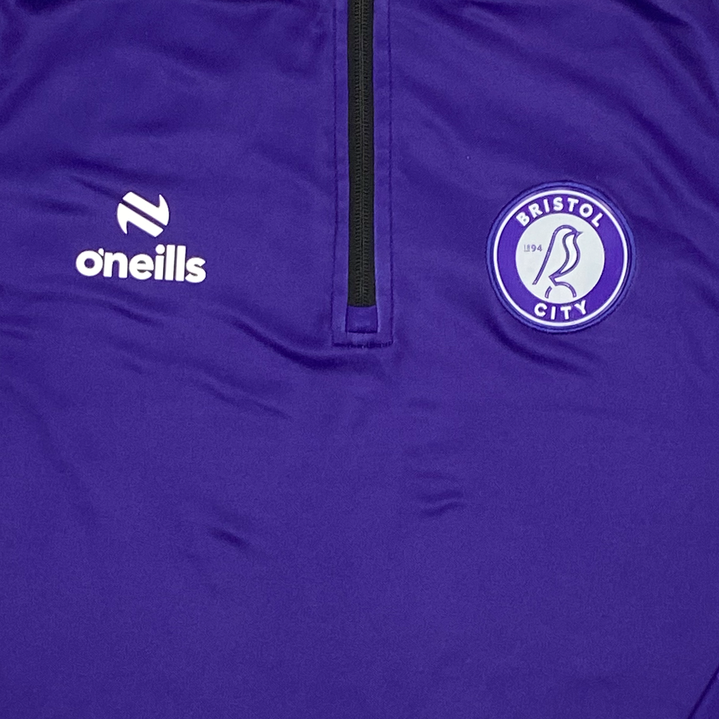 Bristol City Quarter-Zip Drill Top | 13-14 Years