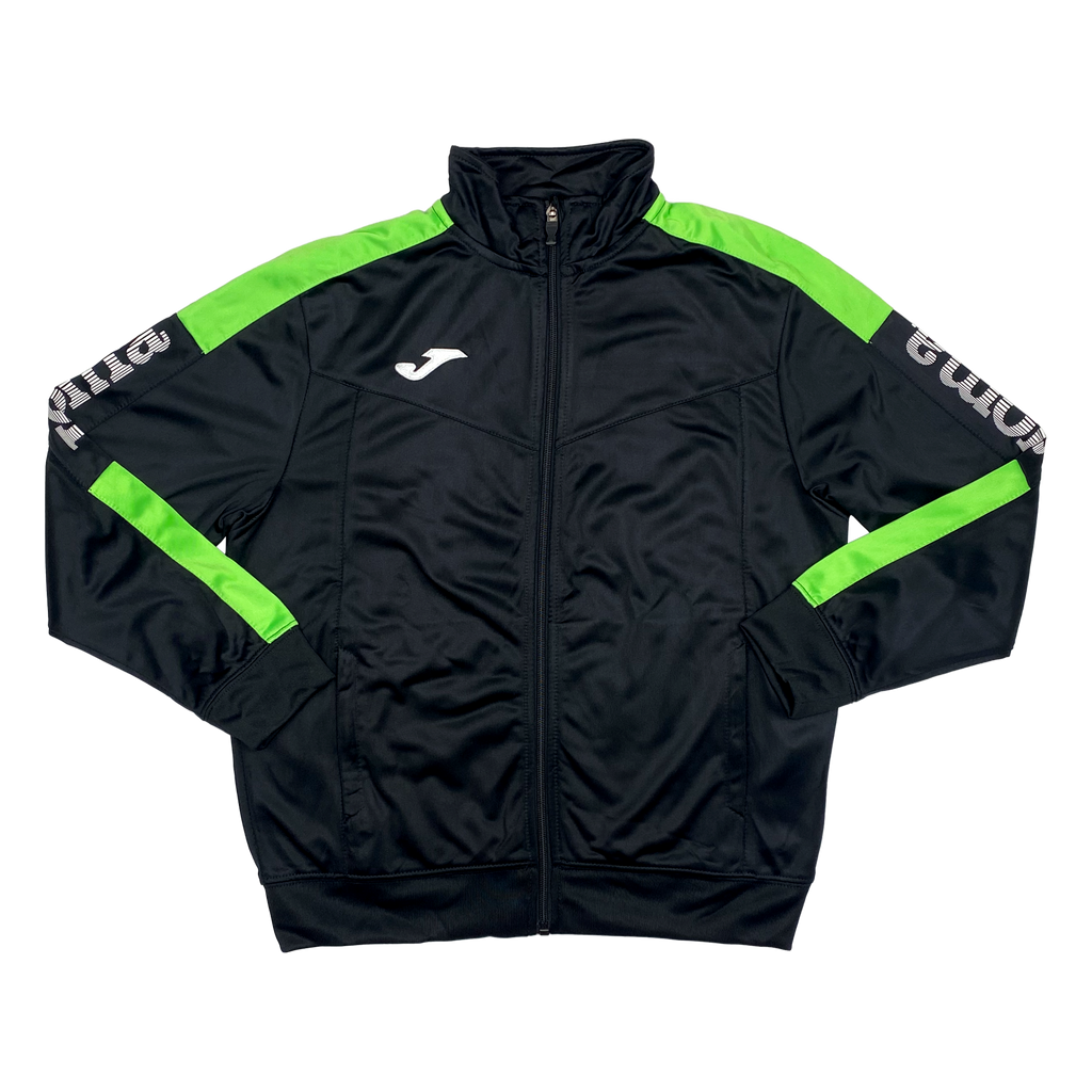 Joma Black and Lime Green Full-Zip Track Jacket | 13-14 Years