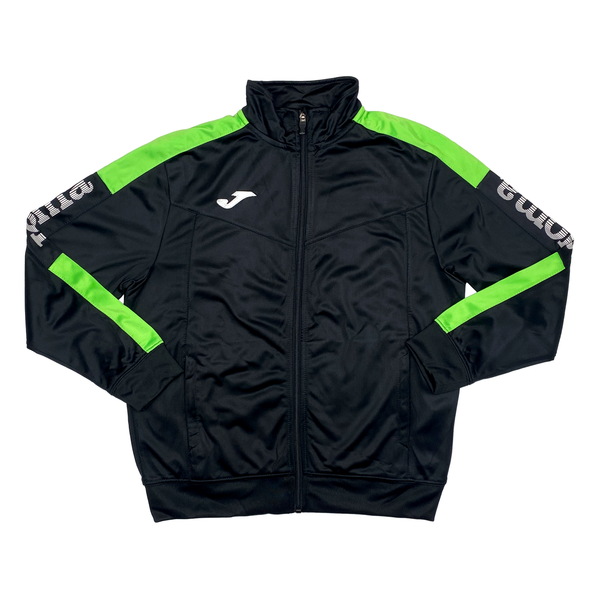 Joma Black and Lime Green Full-Zip Track Jacket | 13-14 Years