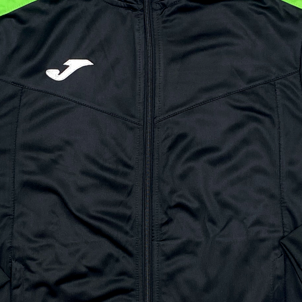 Joma Black and Lime Green Full-Zip Track Jacket | 13-14 Years