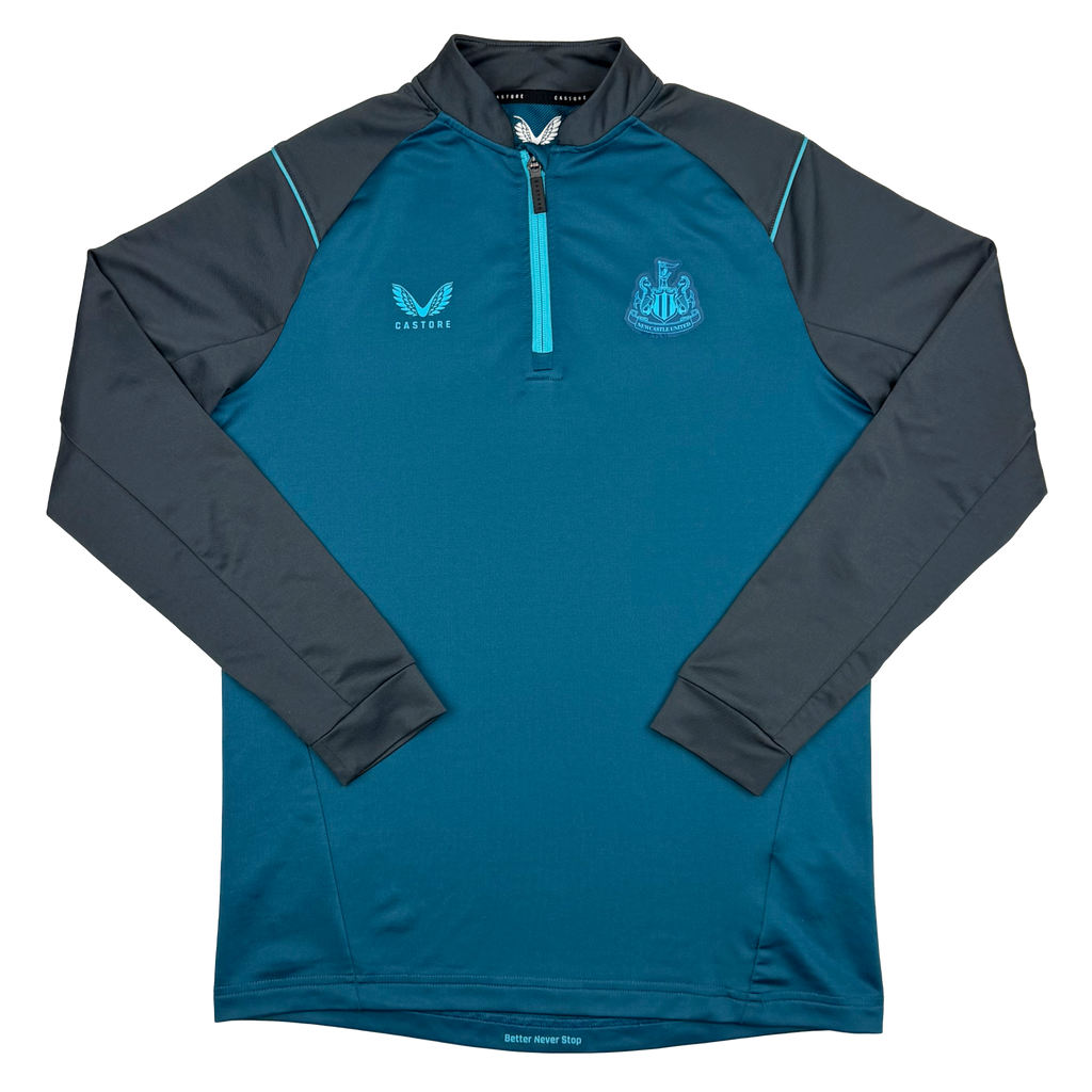 Newcastle United Quarter-Zip Drill Top (2022-23) | 15-16 Years