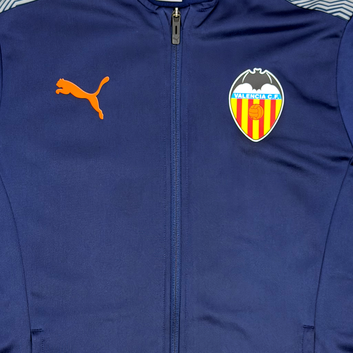 Valencia Navy Full-Zip Training Top | 13-14 Years