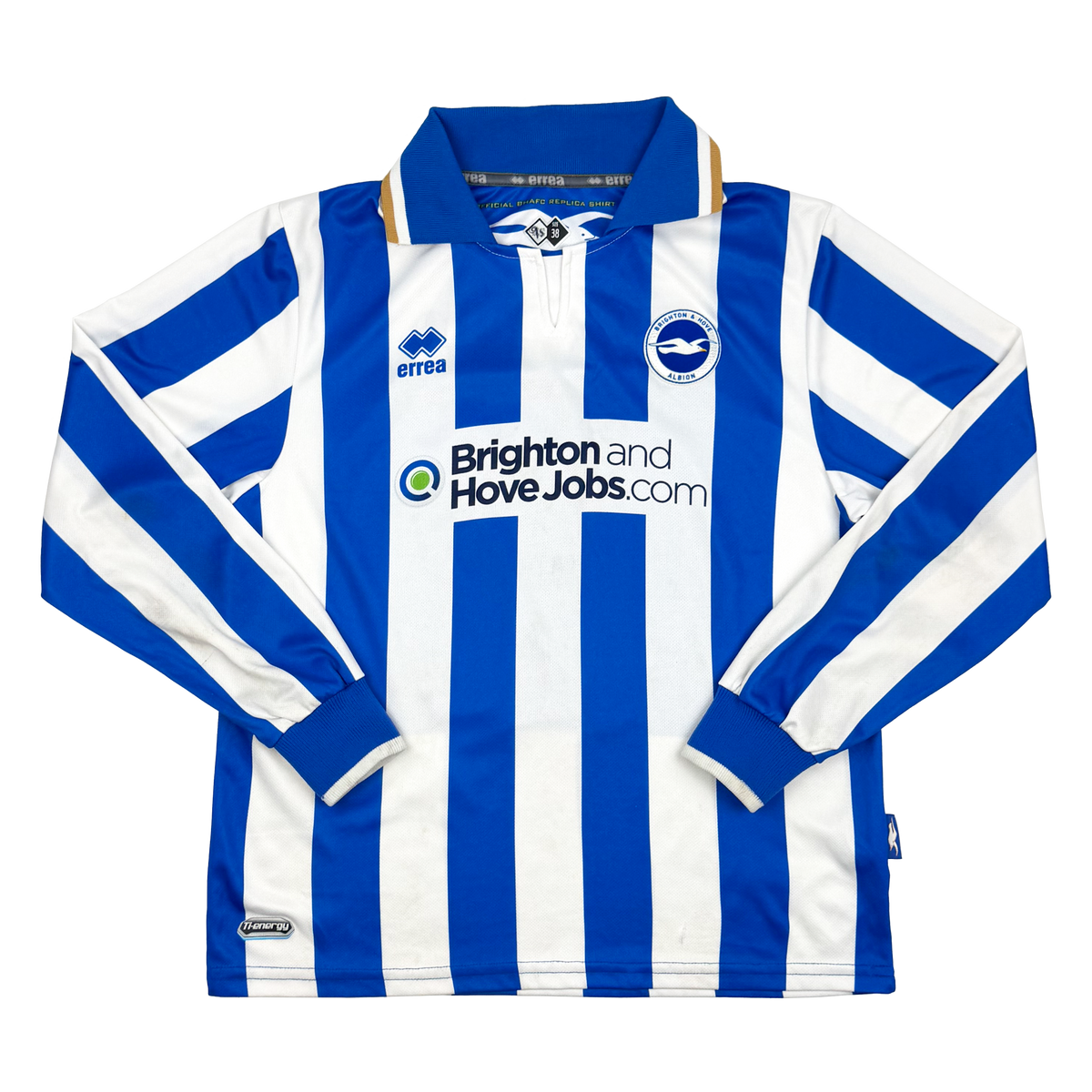 Brighton & Hove Albion Long-Sleeve Home Shirt (2011-13) | 14-15 Years