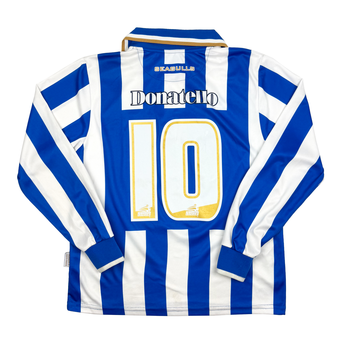 Brighton & Hove Albion Long-Sleeve Home Shirt (2011-13) | 14-15 Years