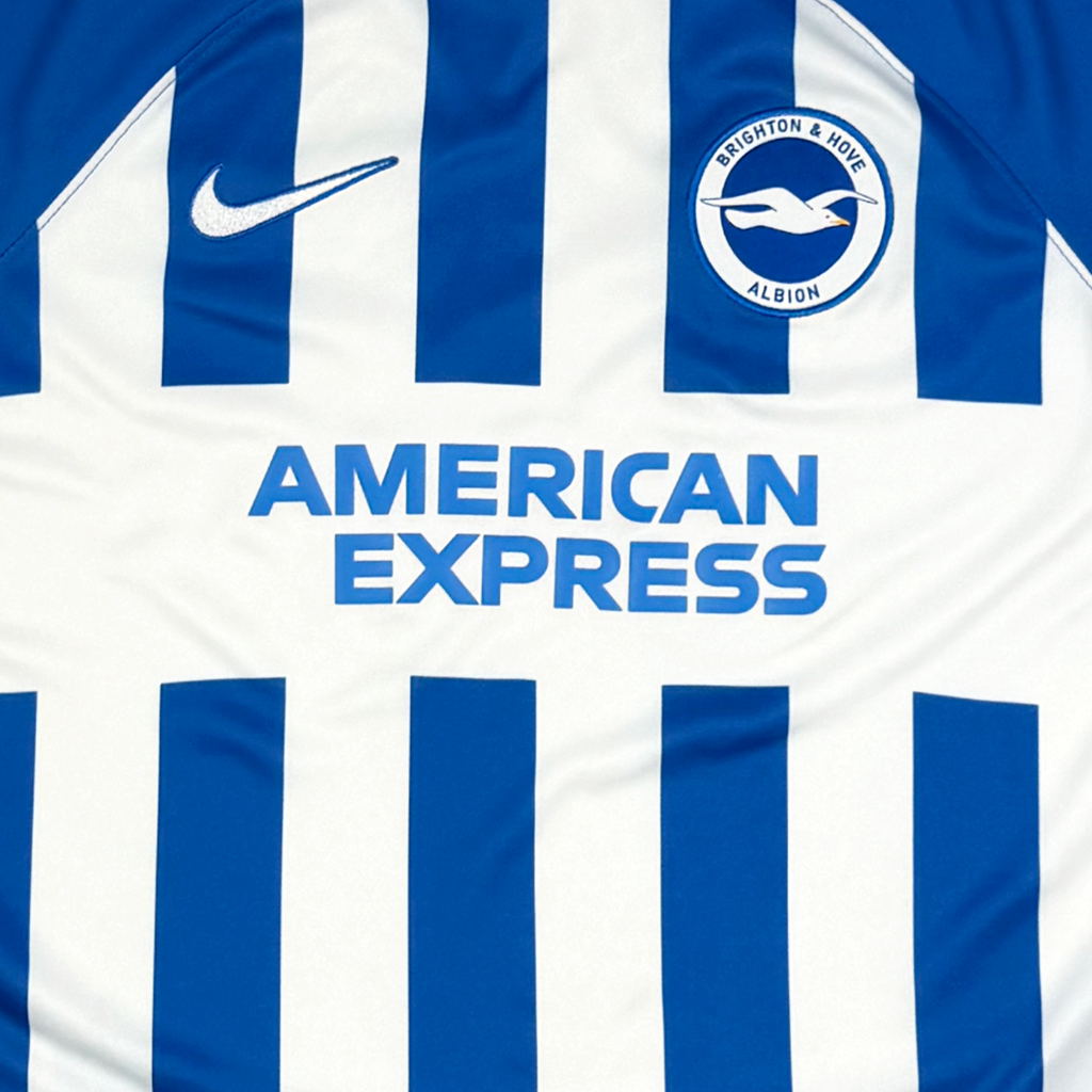 Brighton & Hove Albion Home Shirt (2023-24) | 12-13 Years