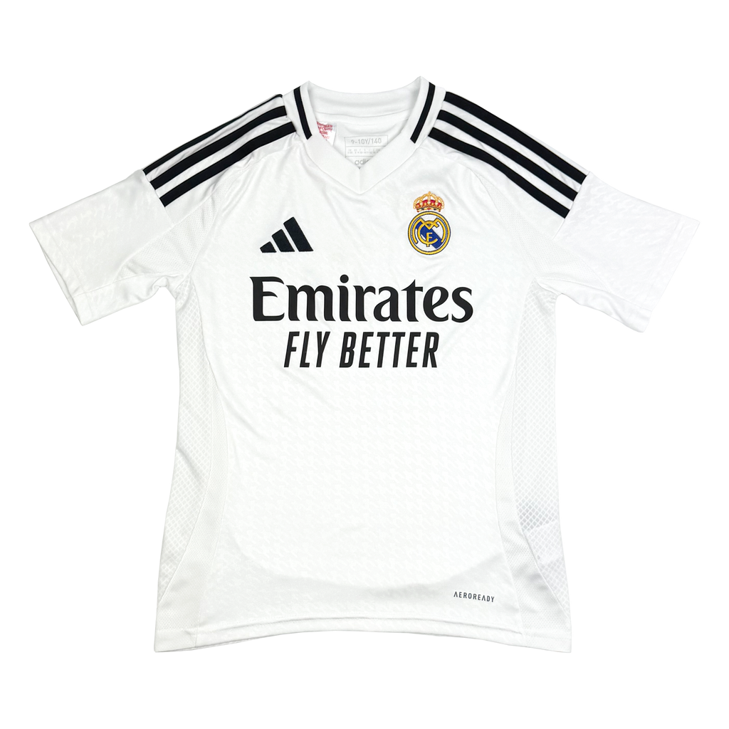 Real Madrid Home Shirt (2024-25) | 9-10 Years