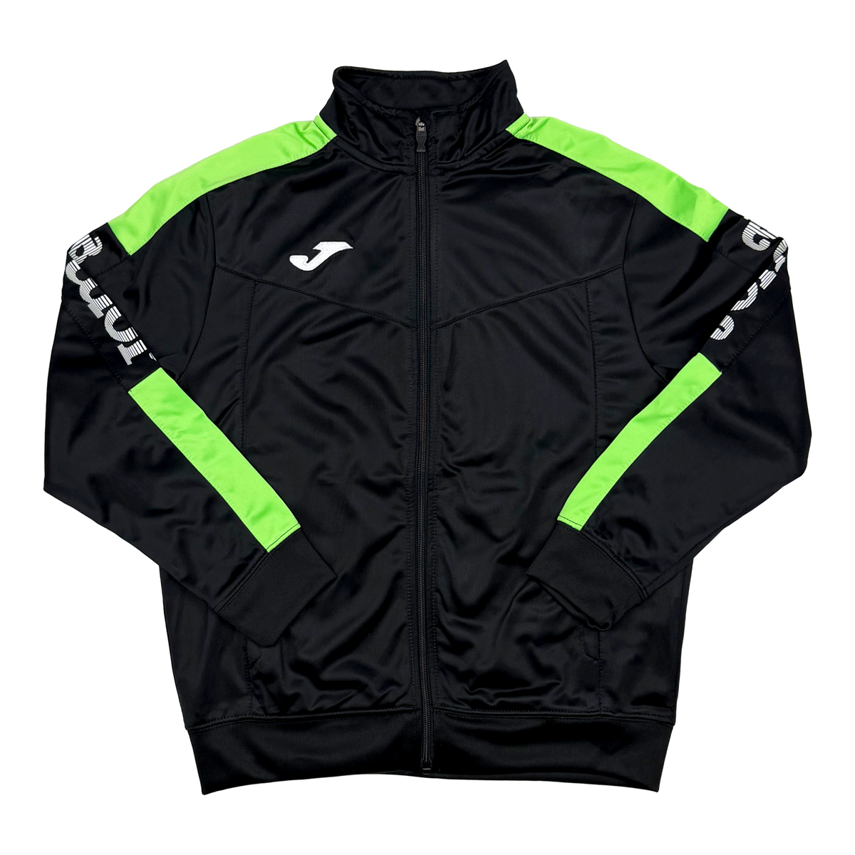 Joma Black and Lime Green Full-Zip Track Jacket | 13-14 Years
