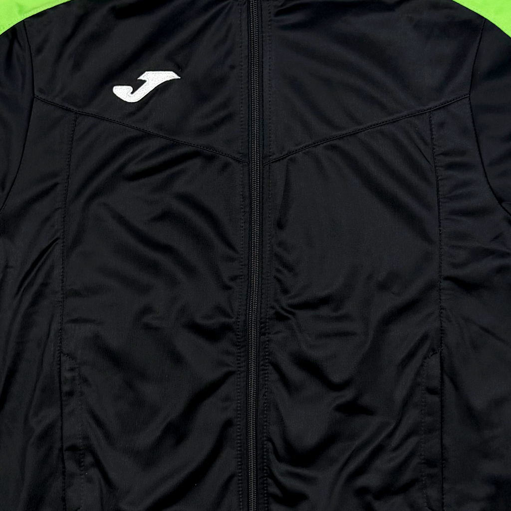 Joma Black and Lime Green Full-Zip Track Jacket | 13-14 Years
