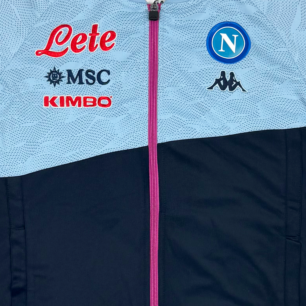 SSC Napoli Full-Zip Track Top (2020-21) | 11-12 Years
