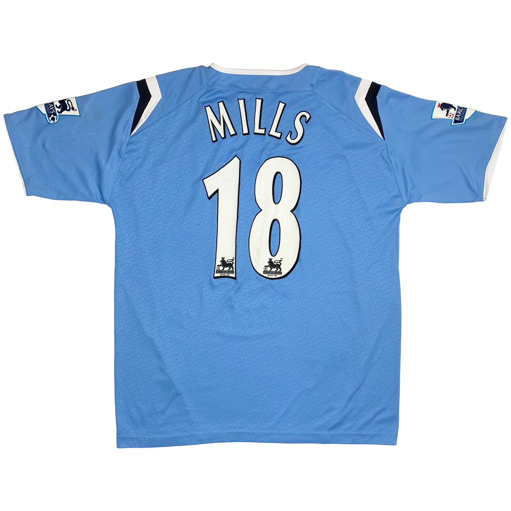 Manchester City Home Shirt (2004-06) - Danny Mills Match Prepared  | Large