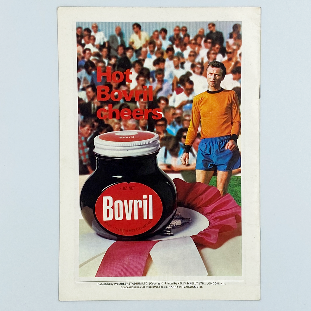 1971 European Cup Final Programme (2 June 1971)