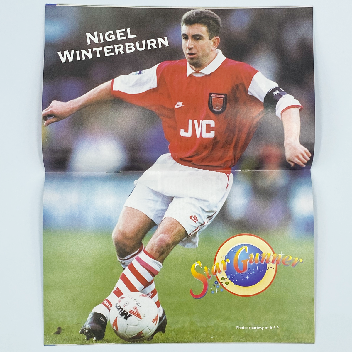 Arsenal vs AC Milan European Super Cup 1st Leg Programme (1 February 1995)