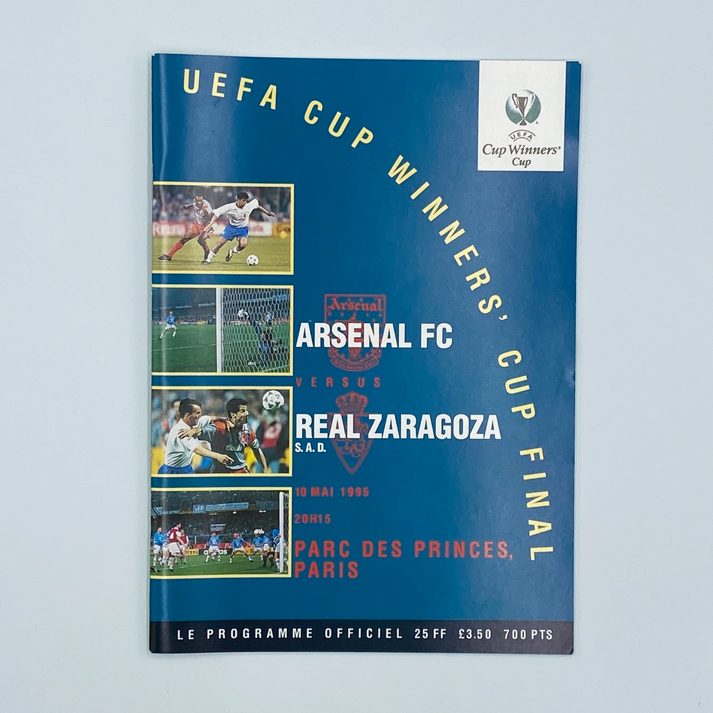 1995 UEFA Cup Winners' Cup Final Programme (10 May 1995)