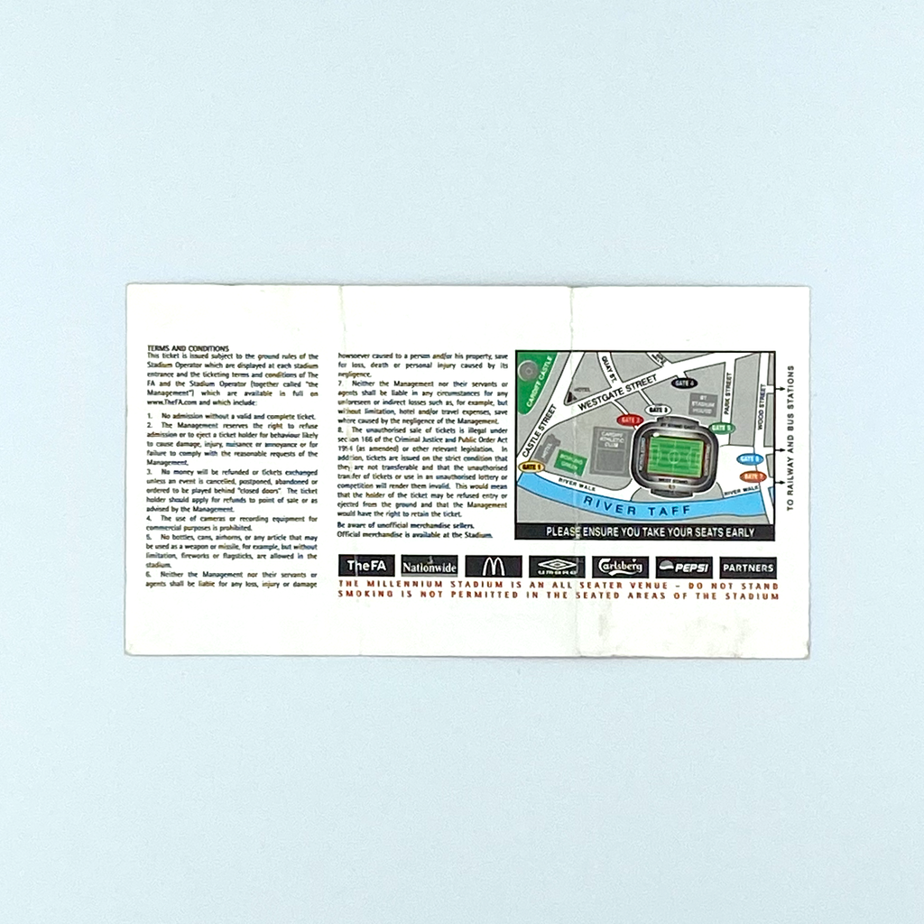 2005 FA Cup Final Programme & Ticket
