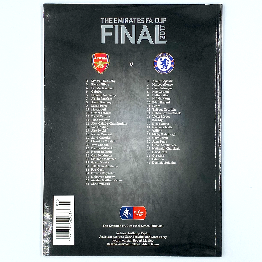 2017 FA Cup Final Programme
