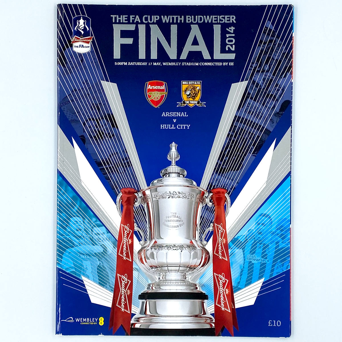 2014 FA Cup Final Programme and Ticket